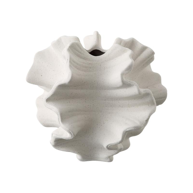 Comfycici Ceramic Vases, Black, White Simple Modern Coral Vases, Unique Vases for Living Room, Home Decoration Gift Nature Ornaments Decorative Vase